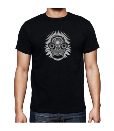 Camiseta Negra Skull 06