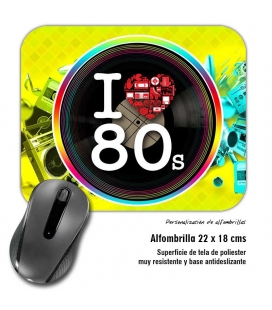 Alfombrilla I Love 80