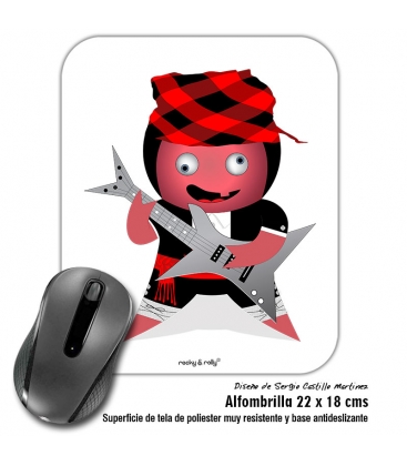 Alfombrilla Rolly El Baturrico Rockero