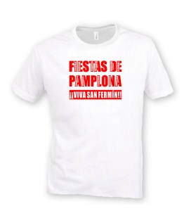 Camiseta Fiestas De Pamplona