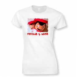 Camiseta Selfie Fermín y Nico